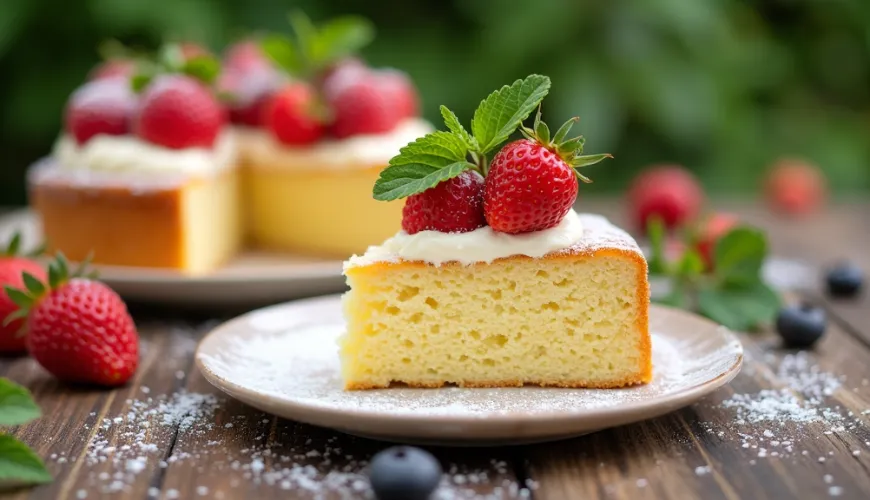 A tejszínes buborékos sütemény a nyár tökéletes édes társa.