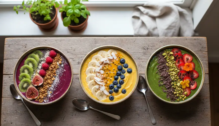 Smoothie tálak jóllaknak és energiát adnak