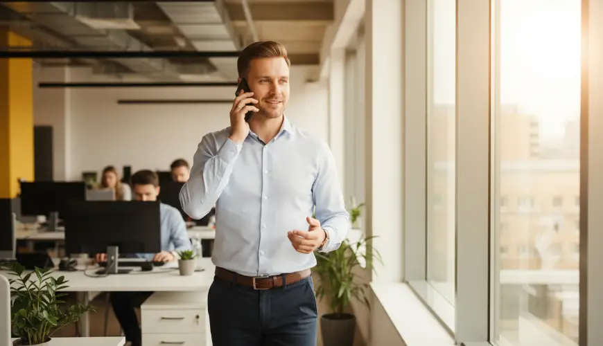 Telefonáljon állva, és adjon extra mozgást a testének