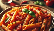 Arrabiata egy pikáns olasz szósz, tele ízekkel.