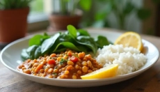 Egy húsmentes ebéd, amely laktat, hétköznap is elkészíthető húsz percen belül.