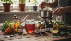 Gyógynövényes házi patika, amelyet otthon készíthet el