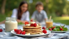 Fitnesz zabpehely lepények ízletes és gyors ételekhez