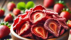 A fagyasztva szárított eper feldobja bármely ételt vagy desszertet