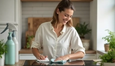 Hogyan távolítsuk el a zsírt a konyhában természetes módon, hogy a páraelszívó és a csempék újra rag