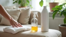 Hogyan tisztítsuk meg hatékonyan a kanapét és kerüljük el a drága tisztítószereket