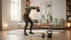 A kettlebell ideális eszköz az otthoni edzéshez, amely egy egész konditermét képes helyettesíteni