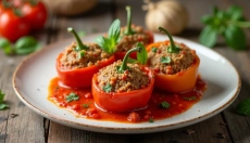 Fedezze fel a sütőben sült, darált hússal töltött paprika varázsát