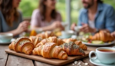 Sós leveles tésztából készült croissantok, amelyek elbűvölik az ízlelőbimbóidat