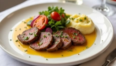 Fenntartható mustáros marhaszeletek a modern főzéshez