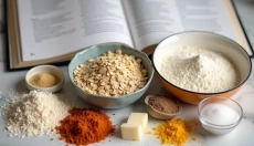 Recept a flapjack zabpehellyel, mint egészséges alternatíva a kekszekhez