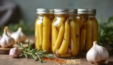 Savanyított fokhagymaszárak ízletesek és praktikusak a téli asztalra