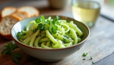 Egészséges francia zellersaláta, amelyet mindenki megkedvel