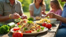 Az egészséges tonhalas tésztasaláta nagyszerű ízeket és tápanyagokat kínál.