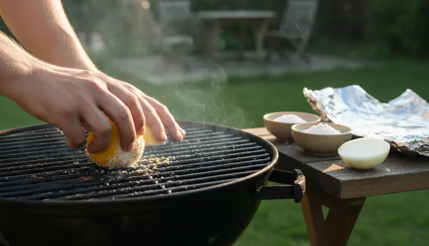 Tisztítsa meg a grillsütőt használat után egyszerűen és súrolás nélkül