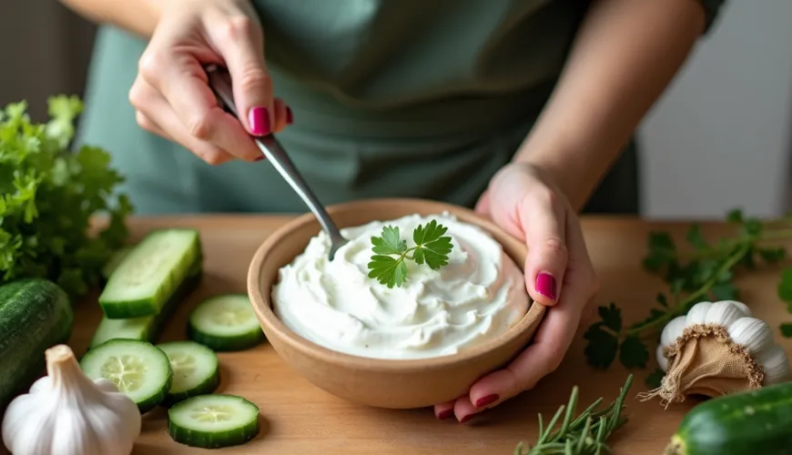 Készítsen frissítő tzatzikit, mint egy görög tavernában
