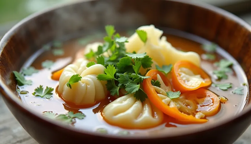 Wonton gombócok és útjuk Kínától az ön asztaláig