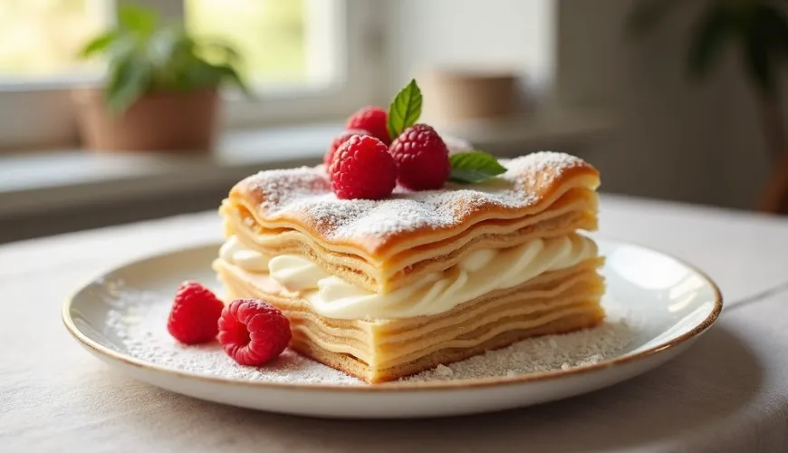 Szeress bele a mille-feuille-be az egyszerű receptünkkel