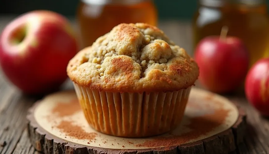 Egészséges almás muffinok, amelyek az egész családnak ízleni fognak