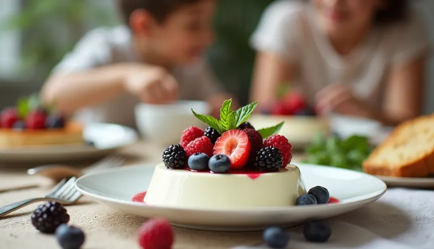 Egyszerű panna cotta recept elkészítésének módja